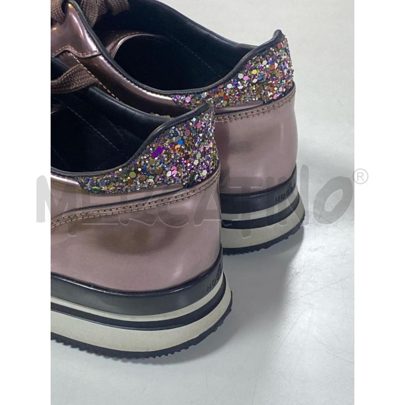SCARPE DONNA HOGAN LUCIDE ROSA  | Mercatino dell'Usato Ciampino 4