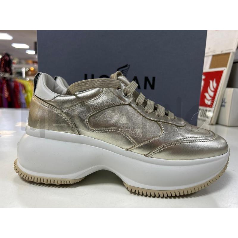 SCARPE DONNA HOGAN MAXI ACTIVE DORATE | Mercatino dell'Usato Ciampino 2