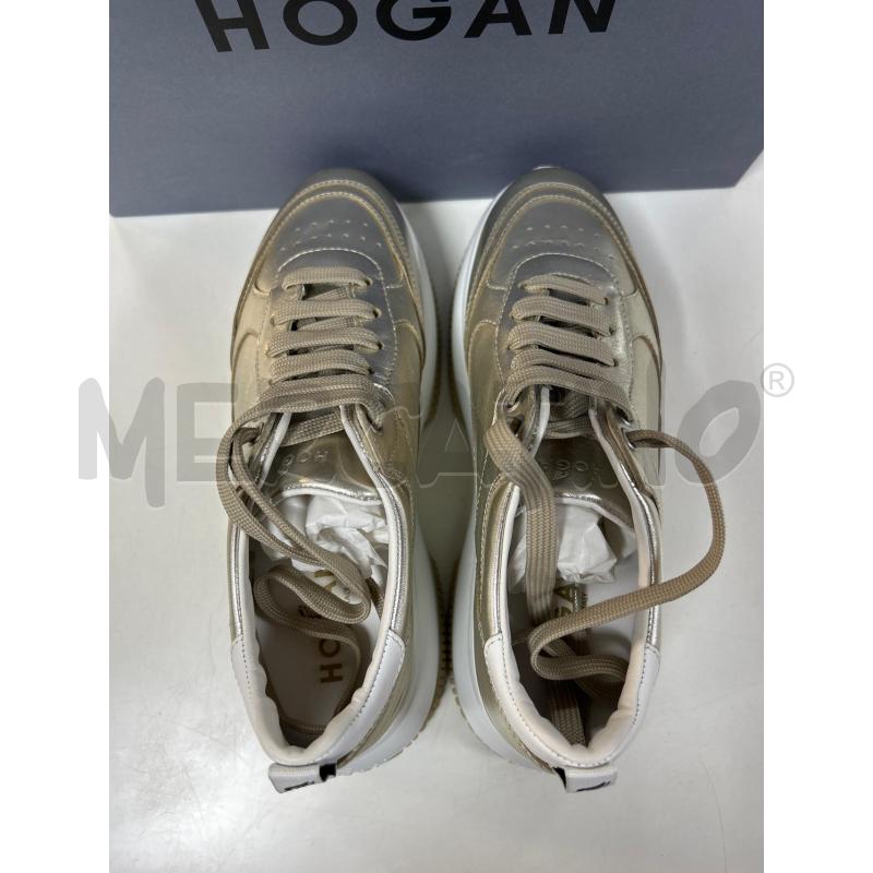 SCARPE DONNA HOGAN MAXI ACTIVE DORATE | Mercatino dell'Usato Ciampino 3