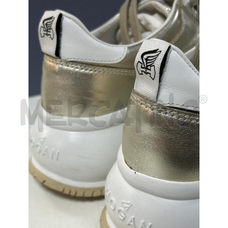 SCARPE DONNA HOGAN MAXI ACTIVE DORATE | Mercatino dell'Usato Ciampino 5
