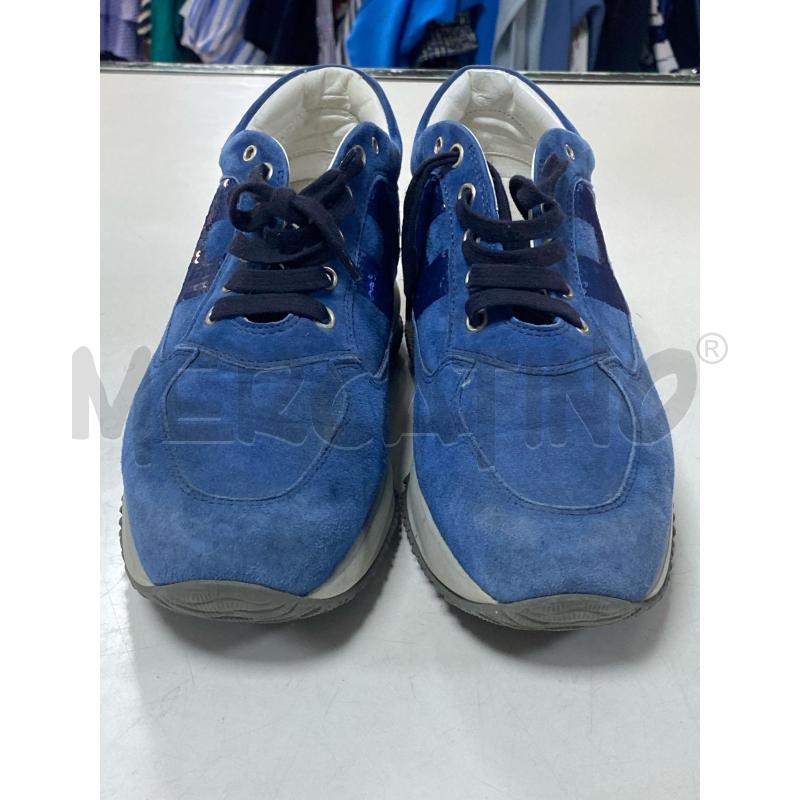 SCARPE DONNA HOGAN SCAMO CELESTI | Mercatino dell'Usato Ciampino 1