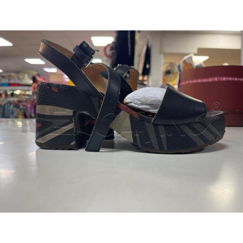 SCARPE DONNA MALIPARMI FANT NERA STR GRIGIE ROSSE | Mercatino dell'Usato Ciampino 3
