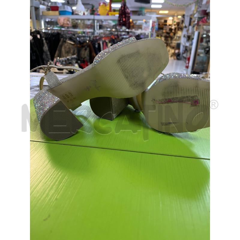 SCARPE DONNA MENBUR TACCO BRILL SPUNTATE BEIGE | Mercatino dell'Usato Ciampino 4