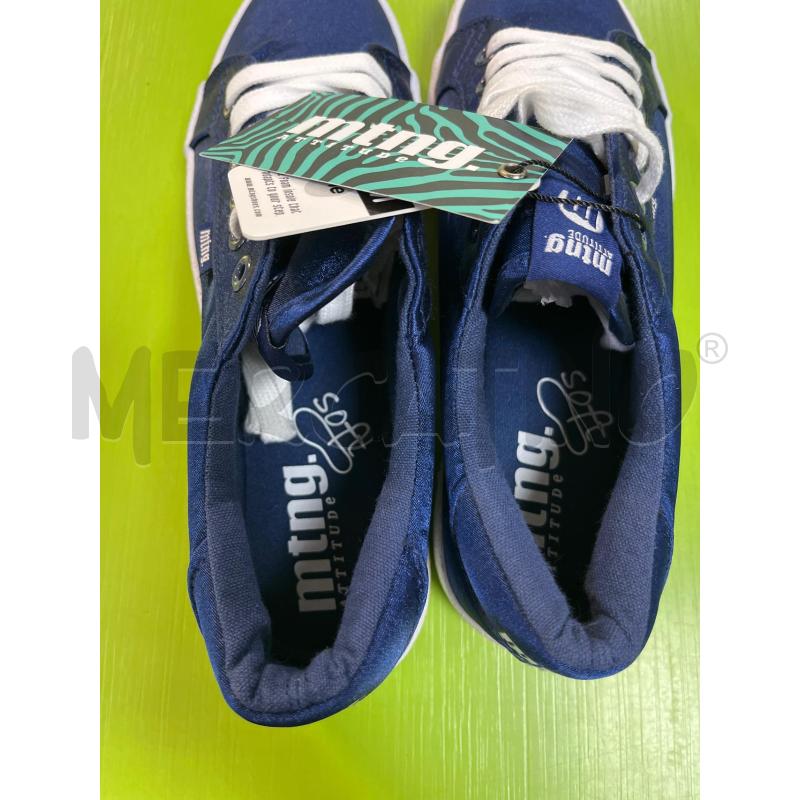 SCARPE DONNA MTNG BLU RASO NUOVE | Mercatino dell'Usato Ciampino 5