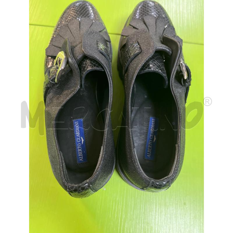 SCARPE DONNA NERE ALBERTO GUARDIANI  | Mercatino dell'Usato Ciampino 4