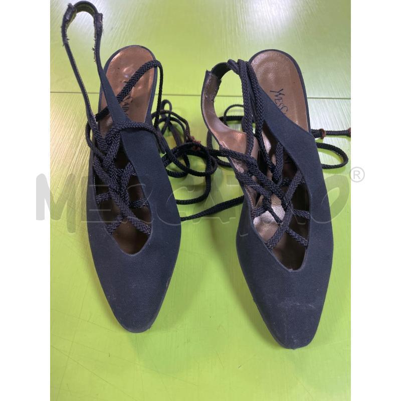 SCARPE DONNA NERE YVES SAINT LAURENT | Mercatino dell'Usato Ciampino 1
