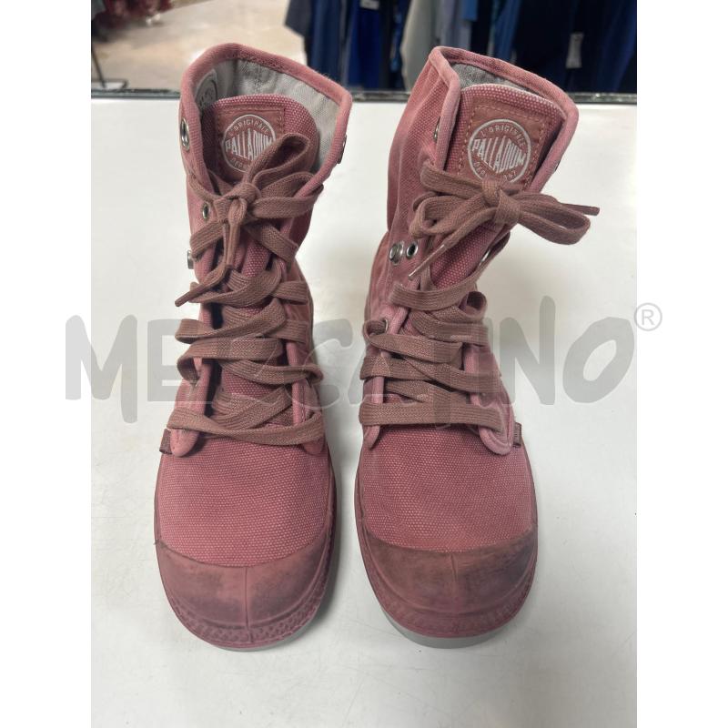 SCARPE DONNA PALLADIUM ROSA IN TESSUTO | Mercatino dell'Usato Ciampino 1