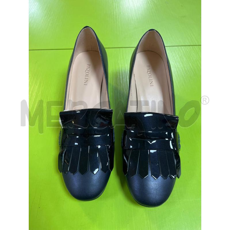 SCARPE DONNA PAZOLINI BLU TACCO BASSO  | Mercatino dell'Usato Ciampino 1