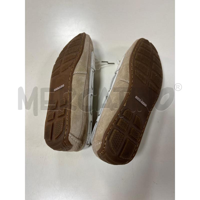 SCARPE DONNA SEBAGO BEIGE E BIANCHE  | Mercatino dell'Usato Ciampino 4