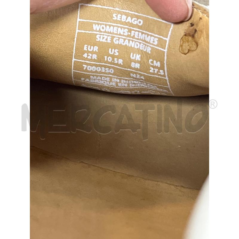 SCARPE DONNA SEBAGO BEIGE E BIANCHE  | Mercatino dell'Usato Ciampino 5