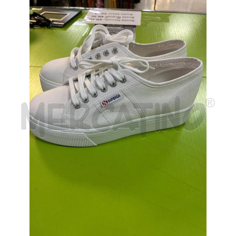 SCARPE DONNA SUPERGA BIANCHE PARA ALTA NUOVE | Mercatino dell'Usato Ciampino 2