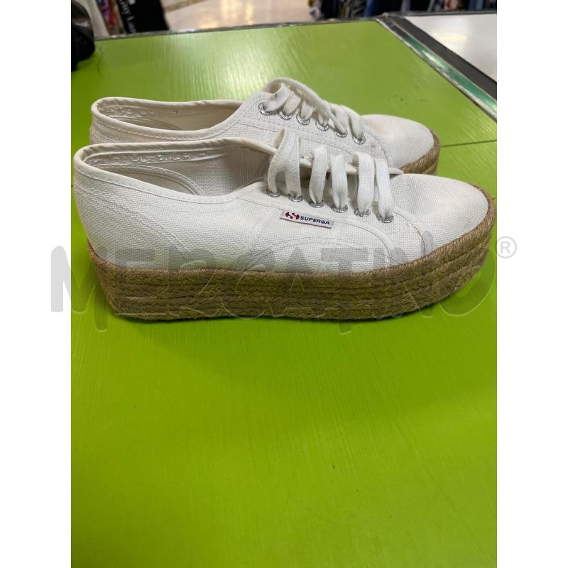 SCARPE DONNA SUPERGA BIANCHE PARA ALTA PAGLIA | Mercatino dell'Usato Ciampino 2