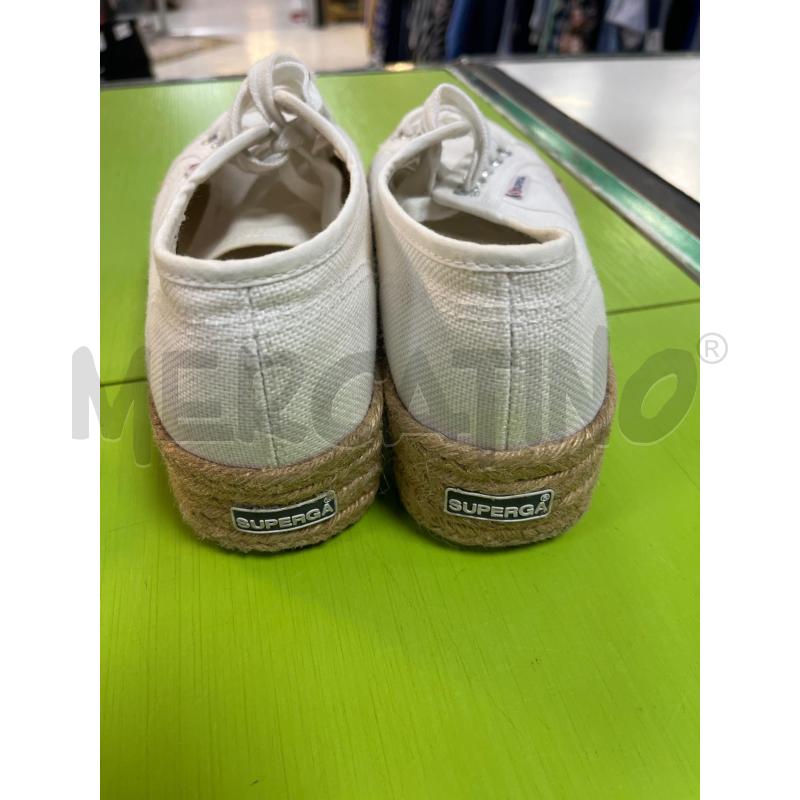 SCARPE DONNA SUPERGA BIANCHE PARA ALTA PAGLIA | Mercatino dell'Usato Ciampino 3