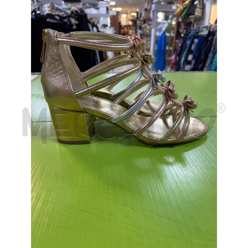 SCARPE DONNA TACCHI MICHAEL KORS DORATI FIOCCHETTI ARG ROSA | Mercatino dell'Usato Ciampino 2