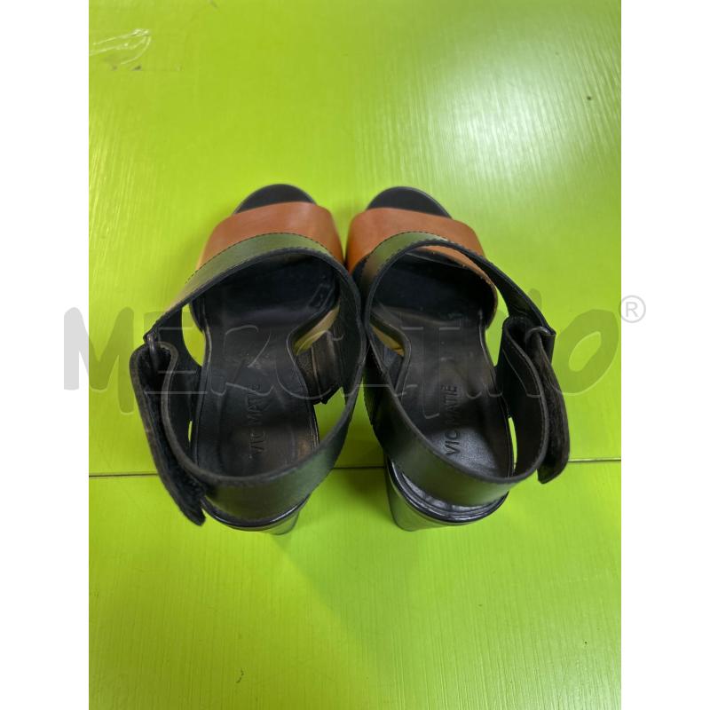 SCARPE DONNA TACCO MARR NERE VIC MATIE | Mercatino dell'Usato Ciampino 4
