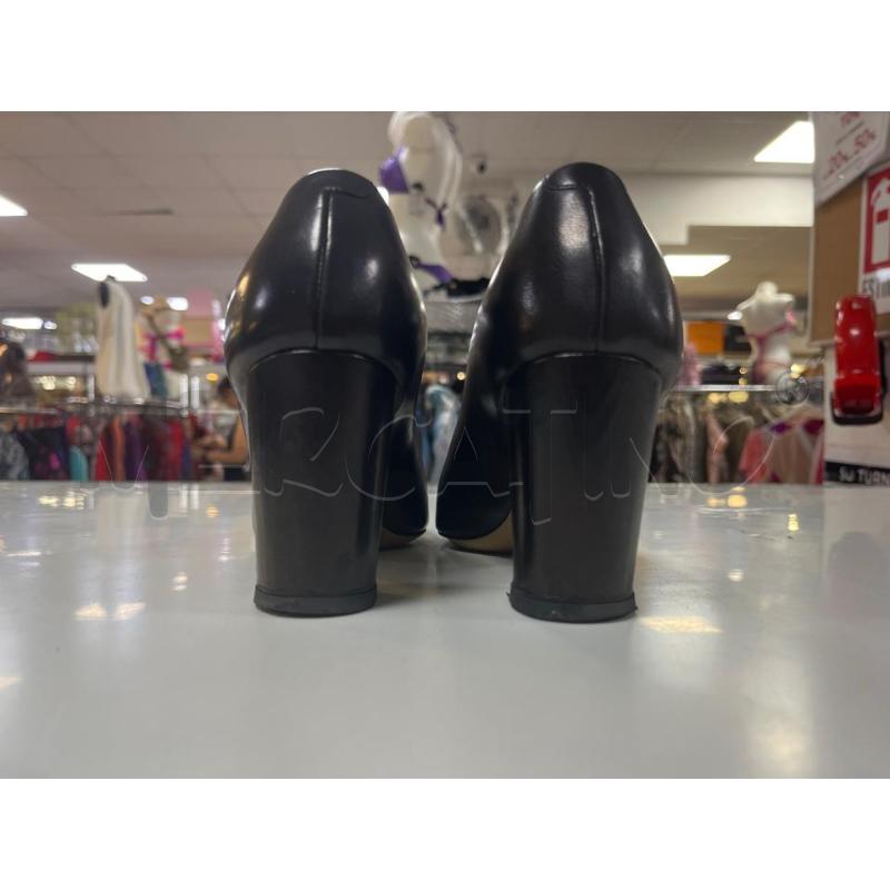 SCARPE DONNA TACCO PELLE NERE VITTORIO VIRGILI | Mercatino dell'Usato Ciampino 4