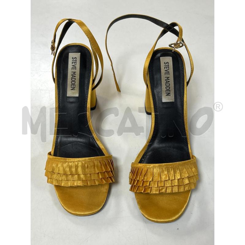 SCARPE DONNA TACCO STEVE MADDEN GIALLE APERTE | Mercatino dell'Usato Ciampino 1