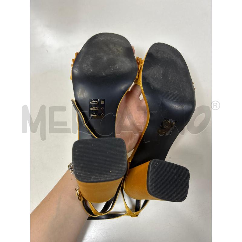 SCARPE DONNA TACCO STEVE MADDEN GIALLE APERTE | Mercatino dell'Usato Ciampino 4