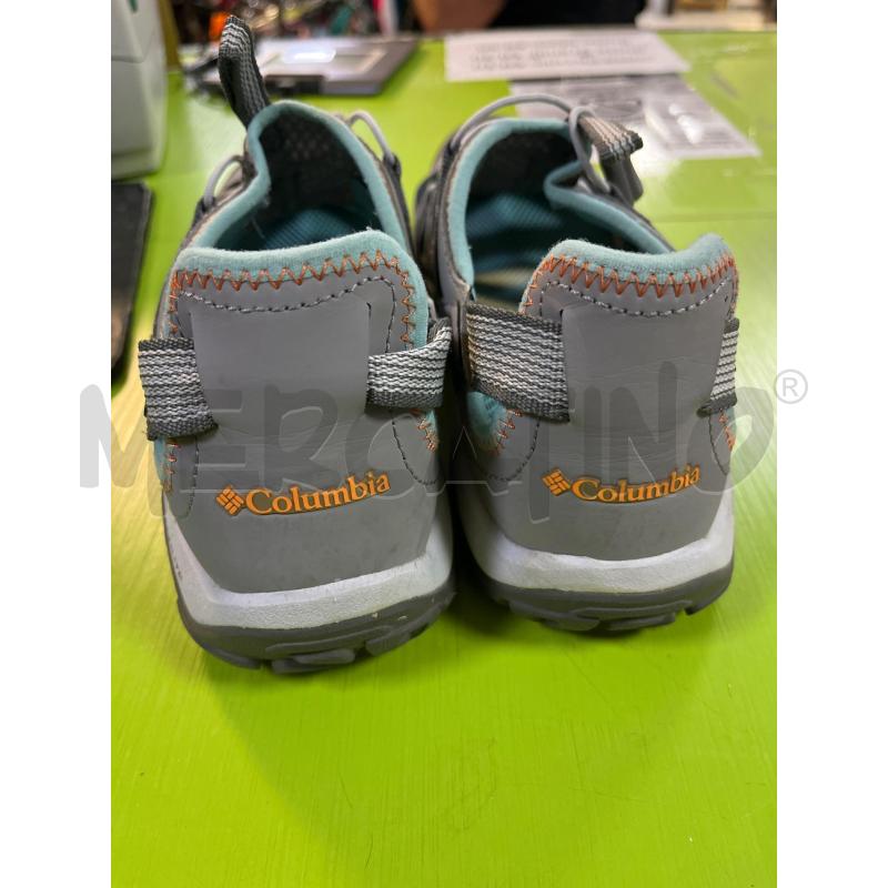 SCARPE DONNA TREKK. APERTE COLUMBIA GRIGIE INT CELESTE  | Mercatino dell'Usato Ciampino 3