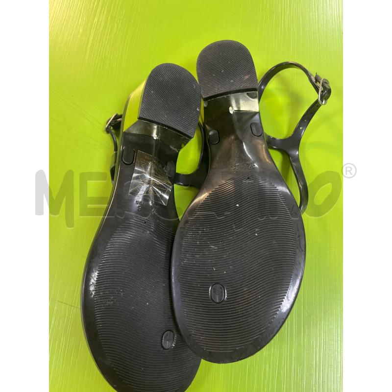 SCARPE DONNA TWINSET NERE PLASTICA INFRADITO TACCO BASSO ARG | Mercatino dell'Usato Ciampino 4