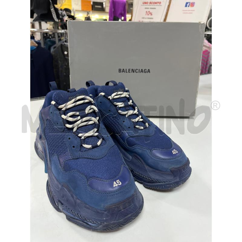 SCARPE UOMO BALENCIAGA BLU | Mercatino dell'Usato Ciampino 1