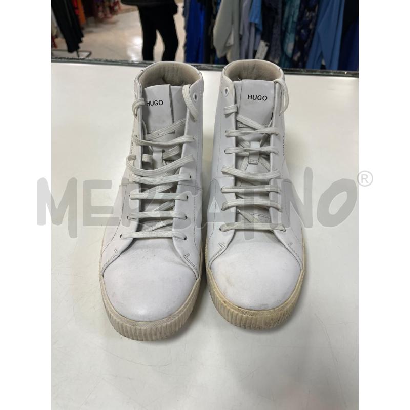 SCARPE UOMO BIANCHE HUGO BOSS | Mercatino dell'Usato Ciampino 1