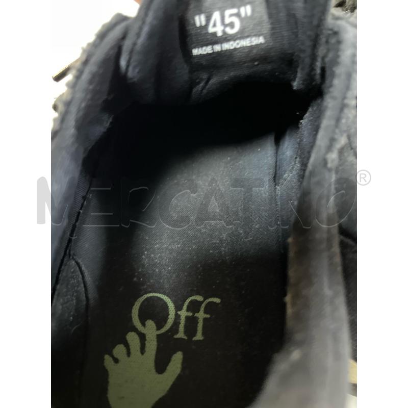 SCARPE UOMO OFF WHITE NERE | Mercatino dell'Usato Ciampino 4