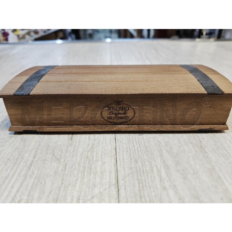 SCATOLA IN LEGNO TOSCANO PORTA SIGARI | Mercatino dell'Usato Ciampino 1