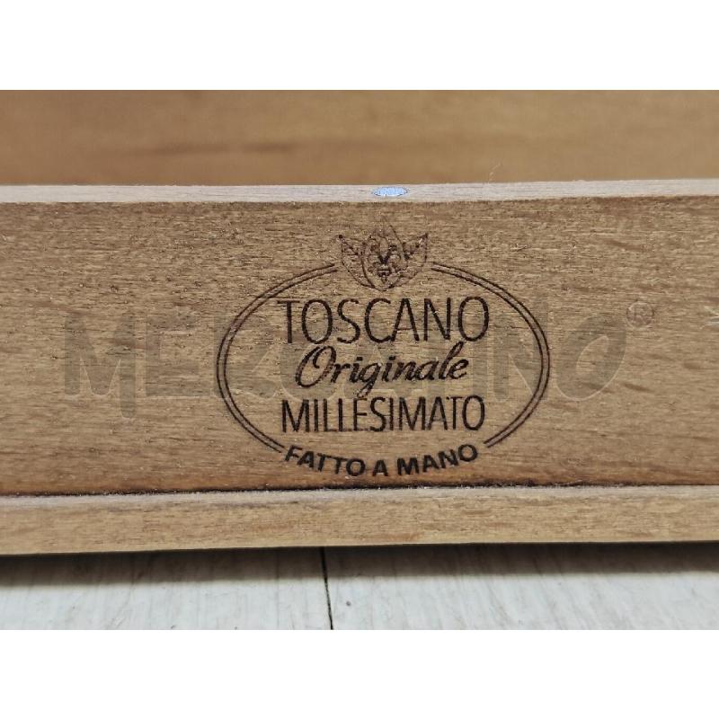 SCATOLA IN LEGNO TOSCANO PORTA SIGARI | Mercatino dell'Usato Ciampino 5