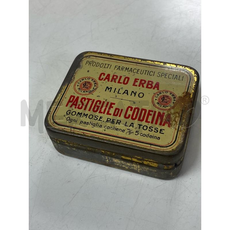 SCATOLINA CARLO ERBA LATTA EPOCA | Mercatino dell'Usato Ciampino 4