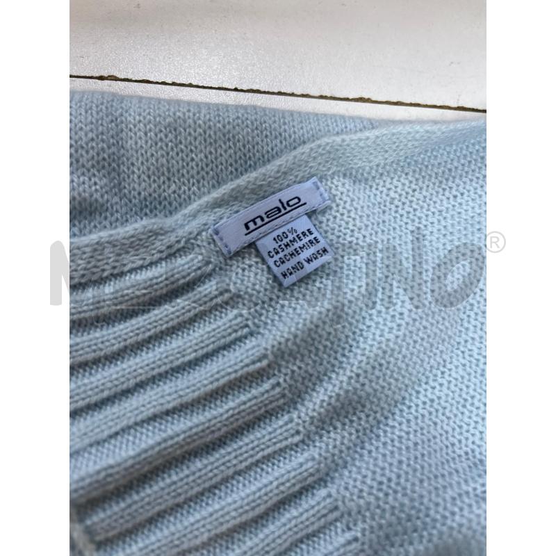 SCIARPA DONNA CASHMERE 100% CELESTE | Mercatino dell'Usato Ciampino 2