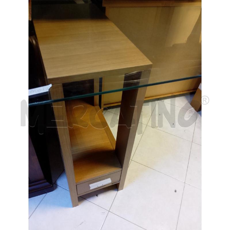 SCRIVANIA CRISTALLO MOBILETTI D'APPOGGIO | Mercatino dell'Usato Ciampino 2