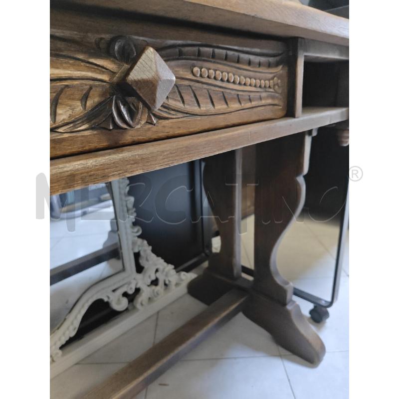 SCRIVANIA IN LEGNO VINTAGE | Mercatino dell'Usato Ciampino 4