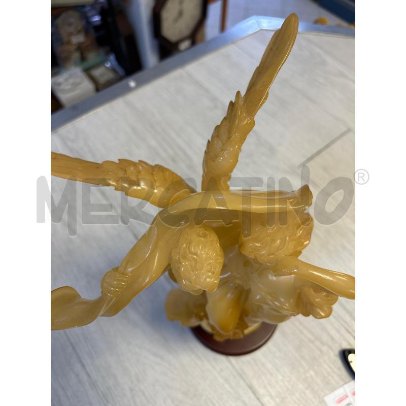 SCULTURA CINESE FIGURA ANGELO E FIGURA FEMMINILE | Mercatino dell'Usato Ciampino 2