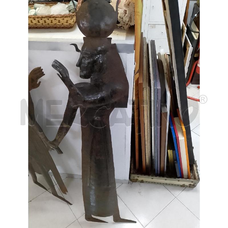 SCULTURA COPPIA IN FERRO MARCHIO LETTIERI  | Mercatino dell'Usato Ciampino 3