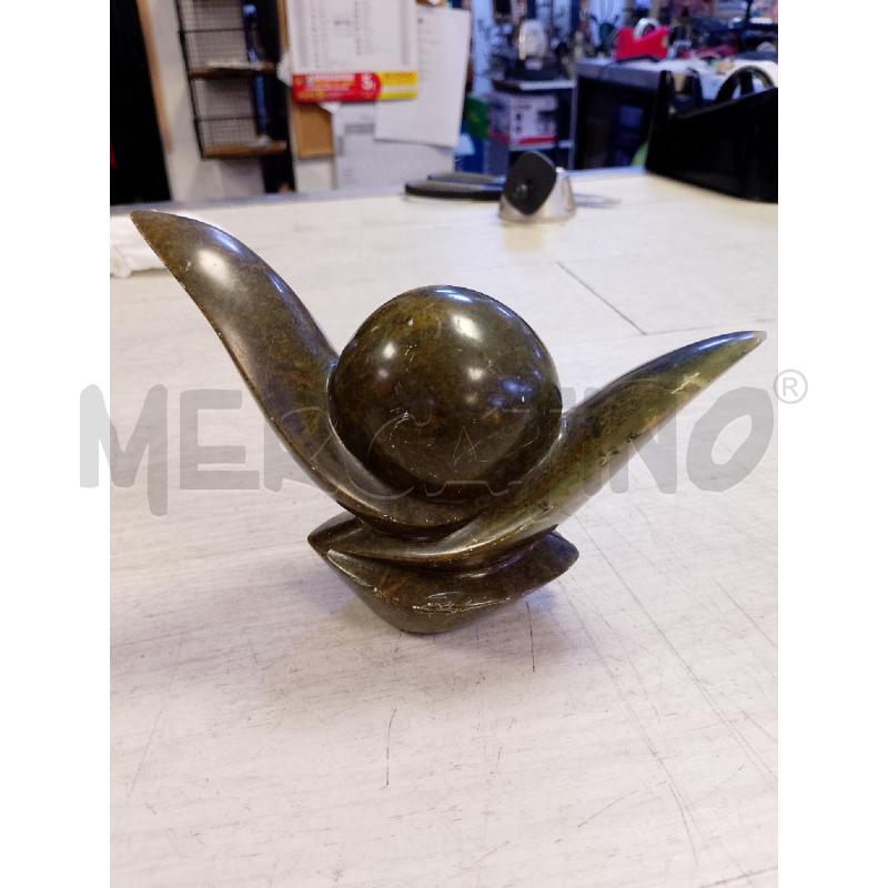 SCULTURA SHONA IN PIETRA SERPENTINA | Mercatino dell'Usato Ciampino 1