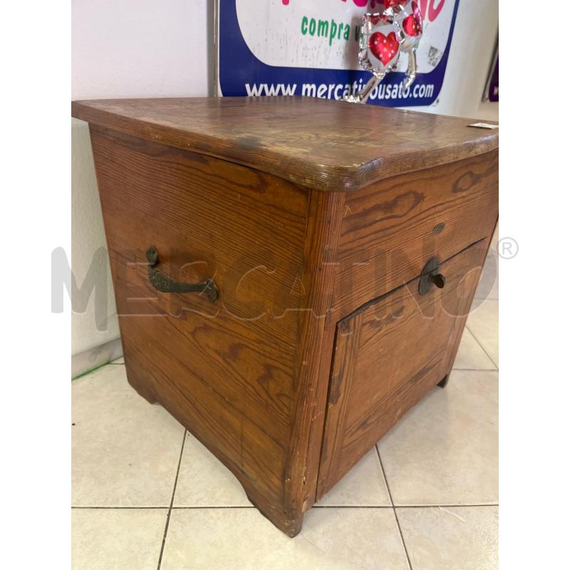 SEDIA BAGNO IN LEGNO ANTICA | Mercatino dell'Usato Ciampino 4