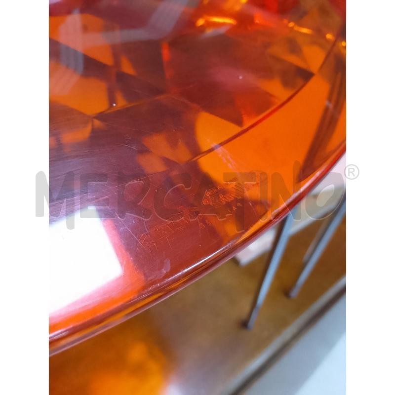 SEDIA CALLIGARIS ARANCIO IN POLICARBONATO | Mercatino dell'Usato Ciampino 3