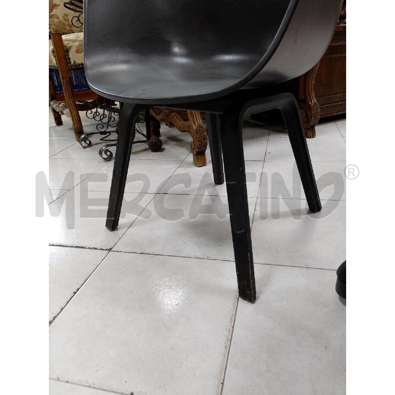 SEDIA HAY HEE WELLING & HAY ROVERE NERO | Mercatino dell'Usato Ciampino 2