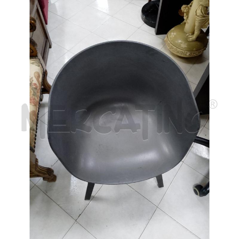 SEDIA HAY HEE WELLING & HAY ROVERE NERO | Mercatino dell'Usato Ciampino 3