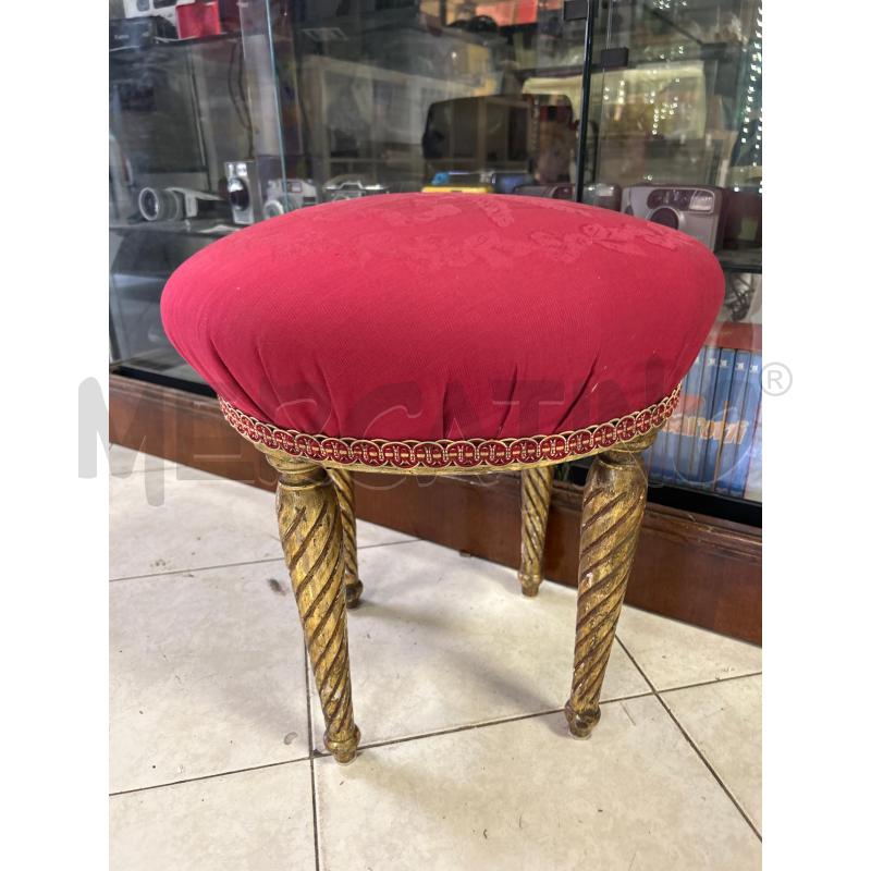 SGABELLO ORO BORDO' EPOCA | Mercatino dell'Usato Ciampino 2