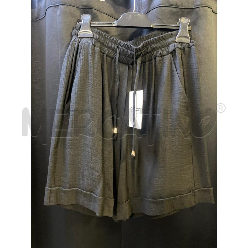 SHORTS DONNA TALCO NERI NUOVI | Mercatino dell'Usato Ciampino 1