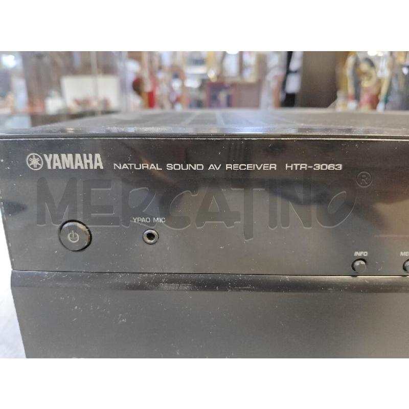 SINTOAMPLIFICATORE YAMAHA HTR-3063 NATURAL SOUND AV RECEIVER | Mercatino dell'Usato Ciampino 2
