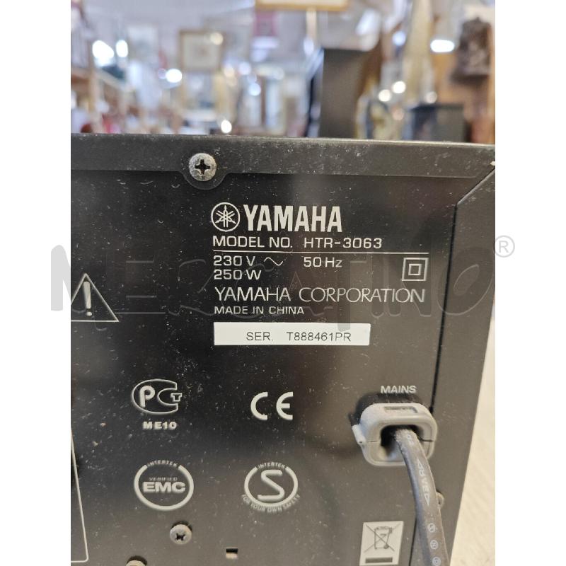 SINTOAMPLIFICATORE YAMAHA HTR-3063 NATURAL SOUND AV RECEIVER | Mercatino dell'Usato Ciampino 5