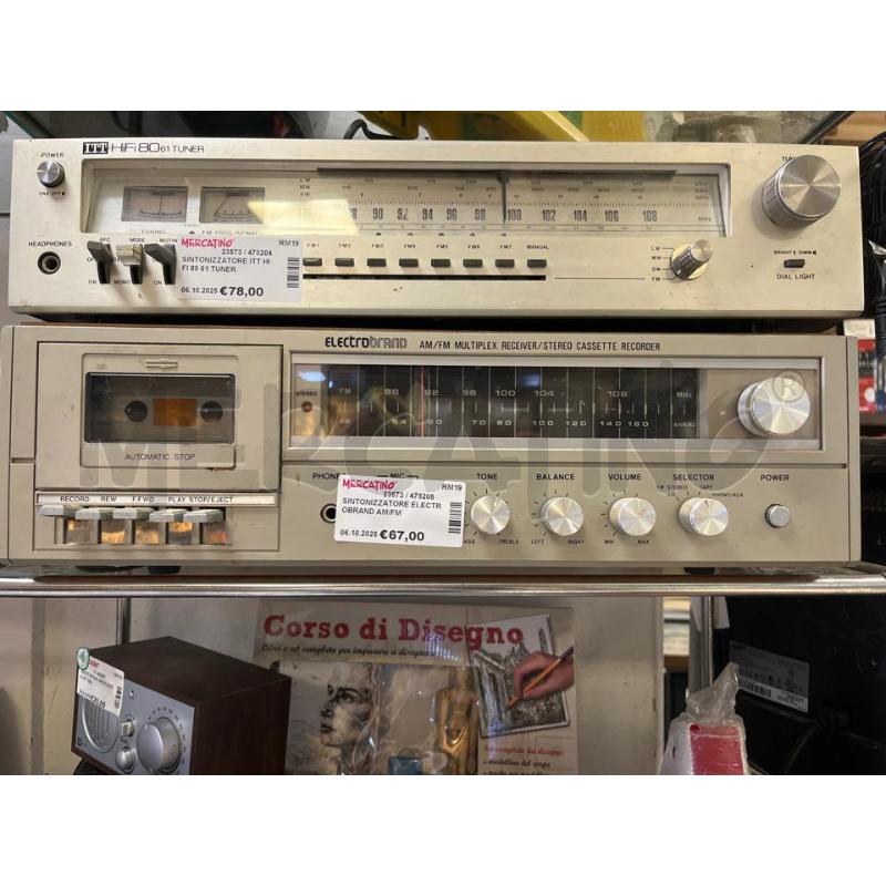 SINTONIZZATORE ELECTROBRAND AM/FM | Mercatino dell'Usato Ciampino 1