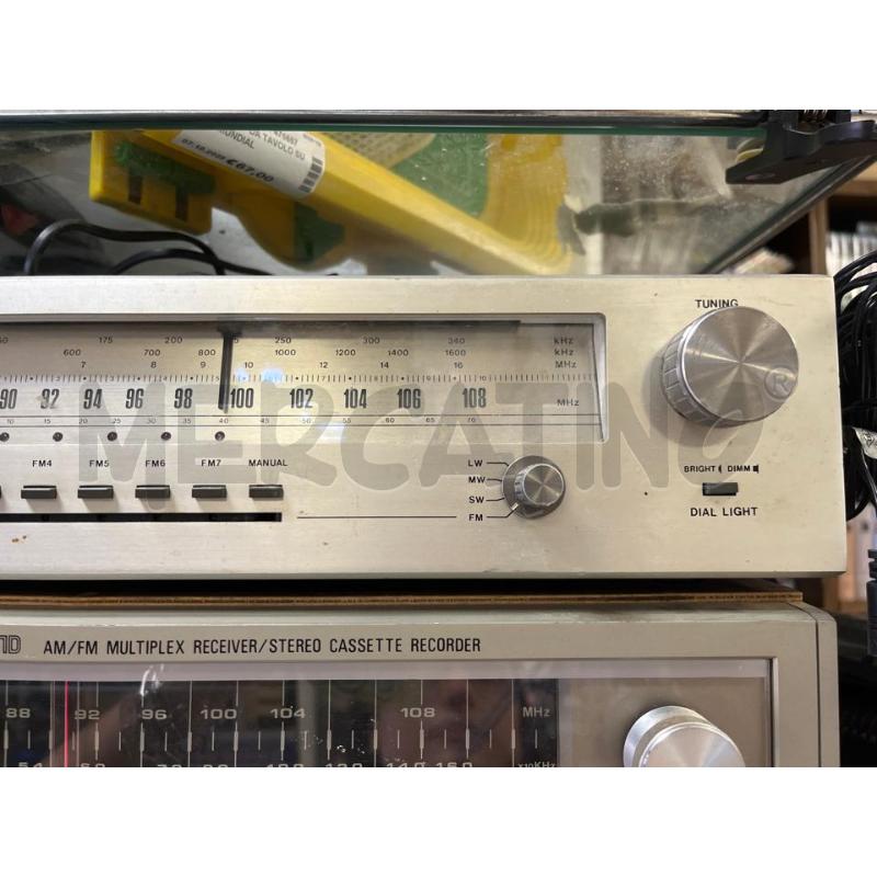 SINTONIZZATORE ITT HIFI 80 61 TUNER | Mercatino dell'Usato Ciampino 2