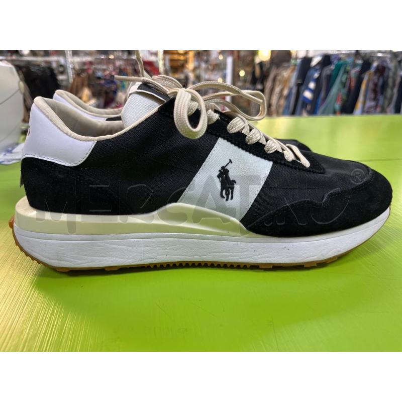 SNEAKERS UOMO POLO RALPH LAUREN NERE STR BIANCHE | Mercatino dell'Usato Ciampino 2