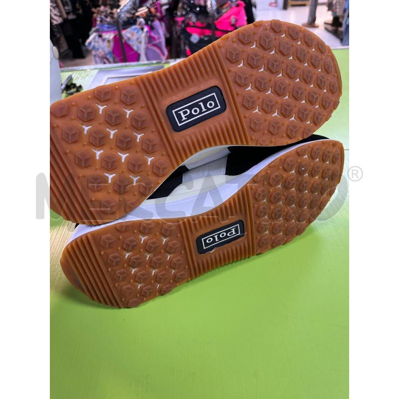SNEAKERS UOMO POLO RALPH LAUREN NERE STR BIANCHE | Mercatino dell'Usato Ciampino 5