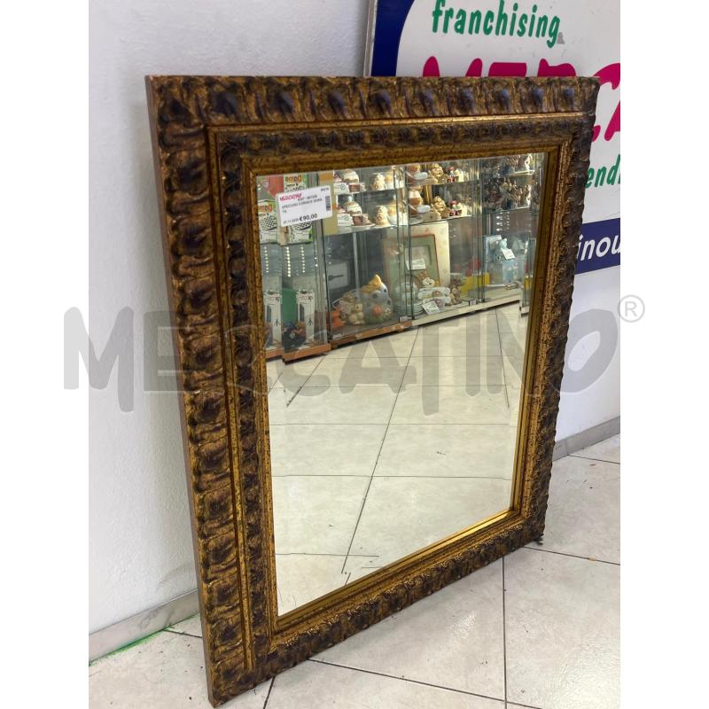 SPECCHIO CORNICE DORATA | Mercatino dell'Usato Ciampino 1