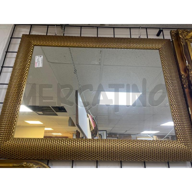 SPECCHIO CORNICE DORATA INTRECCIATA | Mercatino dell'Usato Ciampino 1